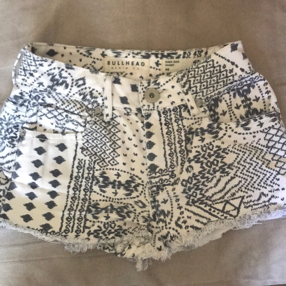 Bullhead Denim Co. High Rise Jean Shorts